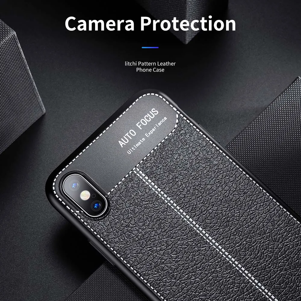 KISSCASE Litchi Pattern Phone case for Xiaomi Redmi Note 6 5 pro 4x Ultra Thin Soft Case Back Covers | Мобильные телефоны и
