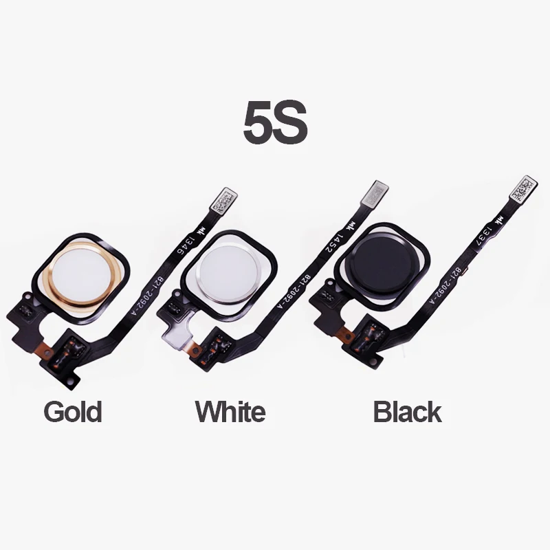 Кнопка домой с гибким кабелем для iPhone 5 5S 6 6S 6Plus Plus 7 7Plus 8 8Plus кнопка гибкая сборка