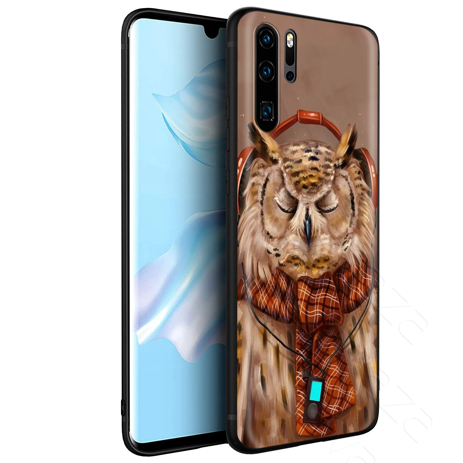Чехол с изображением совы для Huawei Mate Y7 Y9 P8 P9 P10 P20 P30 P40 Max Lite Pro P Smart Mini |