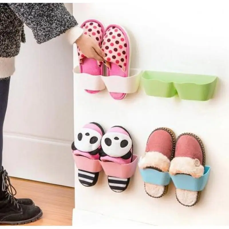 1 шт. Гостиная Ванная комната настенный хранения полка для обуви стойку