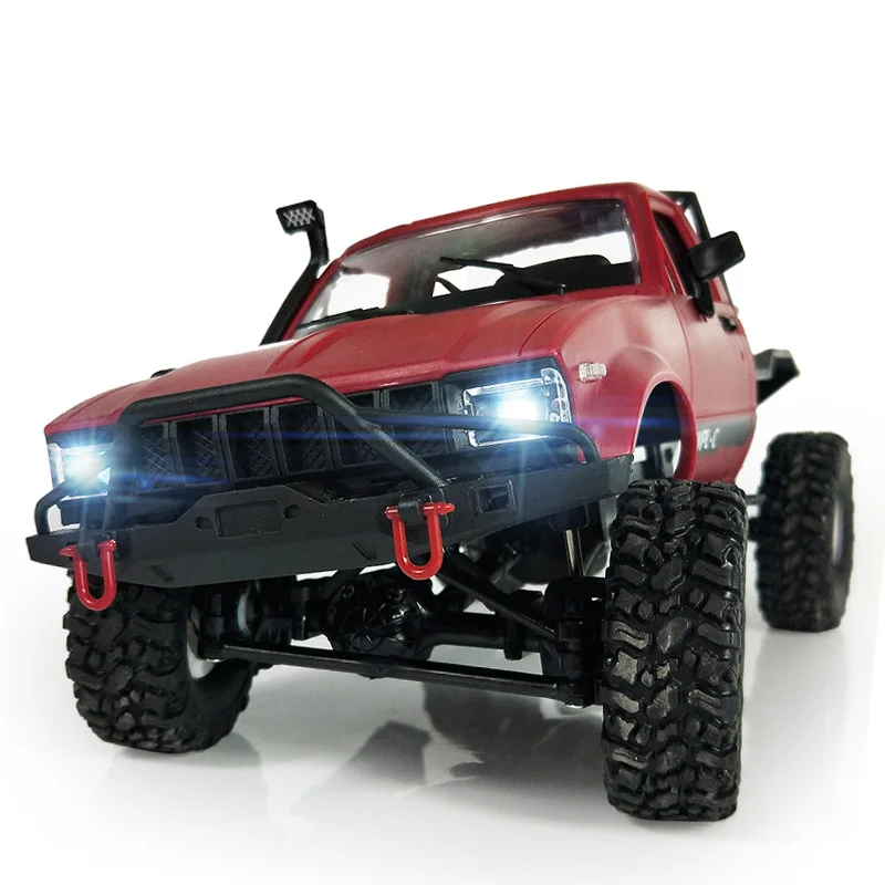 WPL C 14 1/16 Радиоуправляемый автомобиль 2 4G 4WD внедорожник Военный Rock Crawler грузовик с