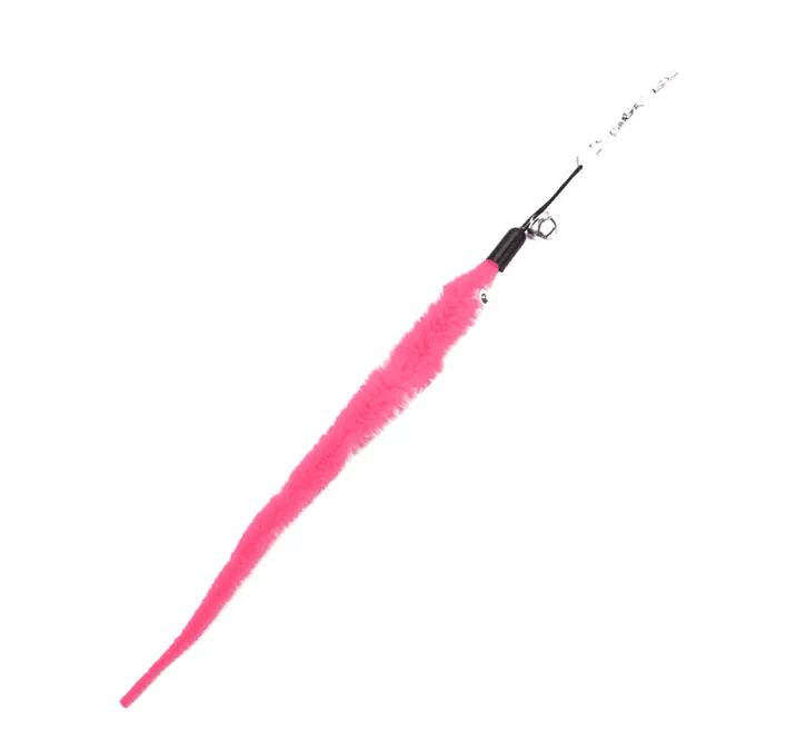 100 шт. цветные игрушки для кошек котят сменные плюшевые с колокольчиком игровые