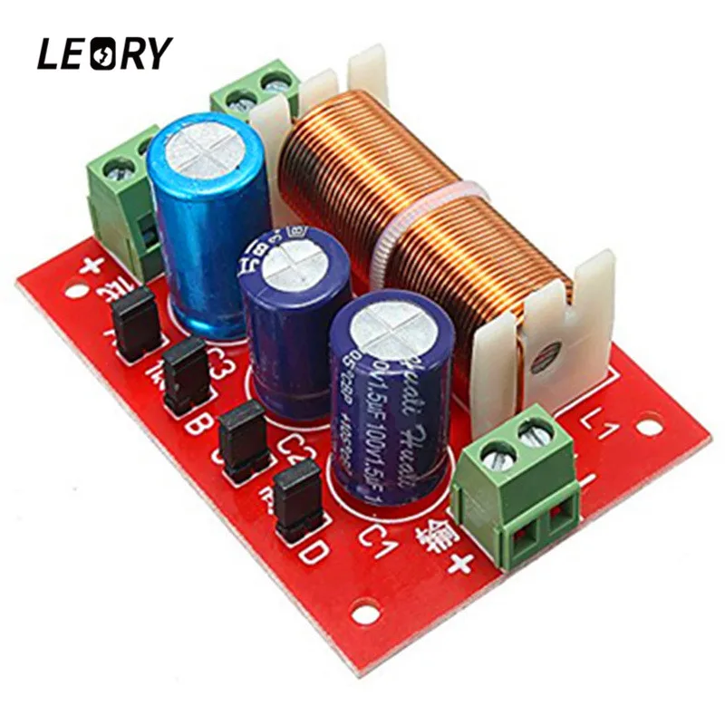 LEORY 400 Вт тройные басы 2 полосный кроссовер с делителем частоты Полнодиапазонный