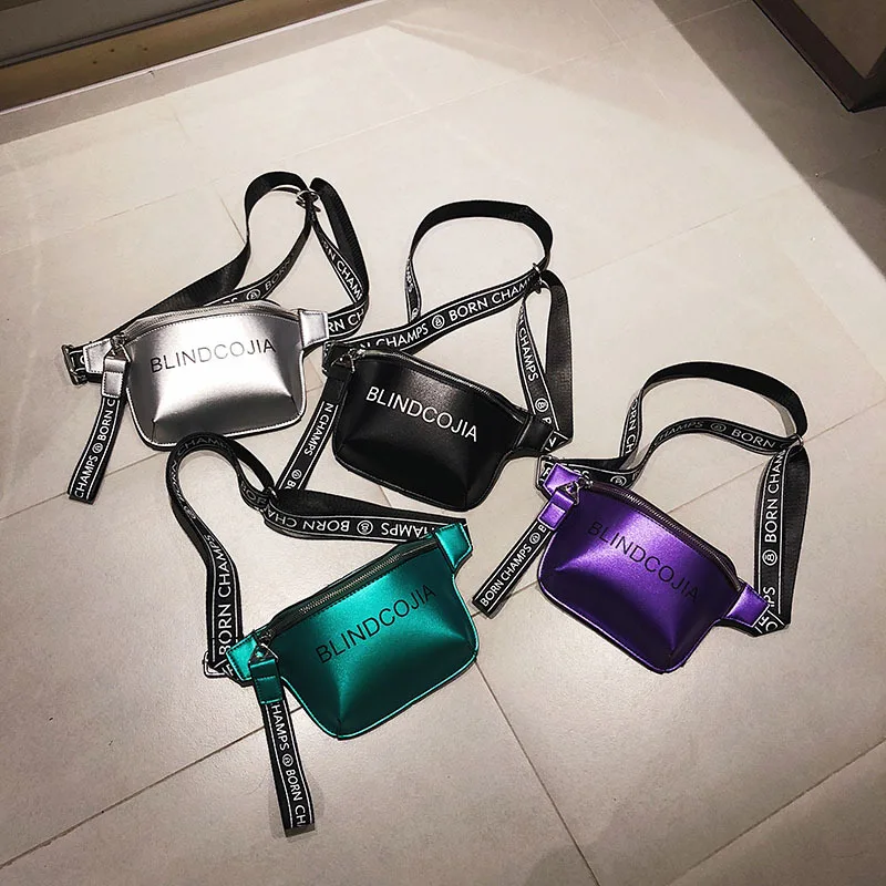 

New Women Waist Bag Pack for money Pu Bag for Belt for Phone Design Letter Belt Bag Pouch Female Casual Hip pack Bag