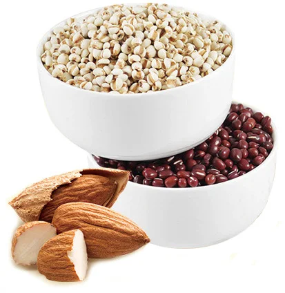 Pure Natural 100g Plant Coix Seed &amp Red Bean Apricot Kernel Mixed Powder Face Film Materials | Красота и здоровье