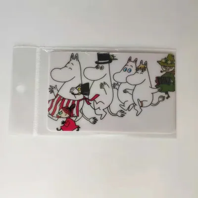 5 Moomin, новинка, наклейка на автобус, карточку, игрушка, наклейка, малыш, Муми, мультяшная наклейка, милый финский персонаж, наклейка на телефон, приятный цвет, наклейка - Цвет: 5