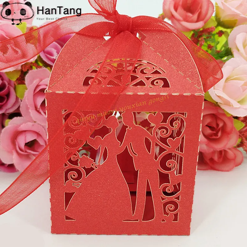 25 шт. коробка конфет для свадьбы | Дом и сад