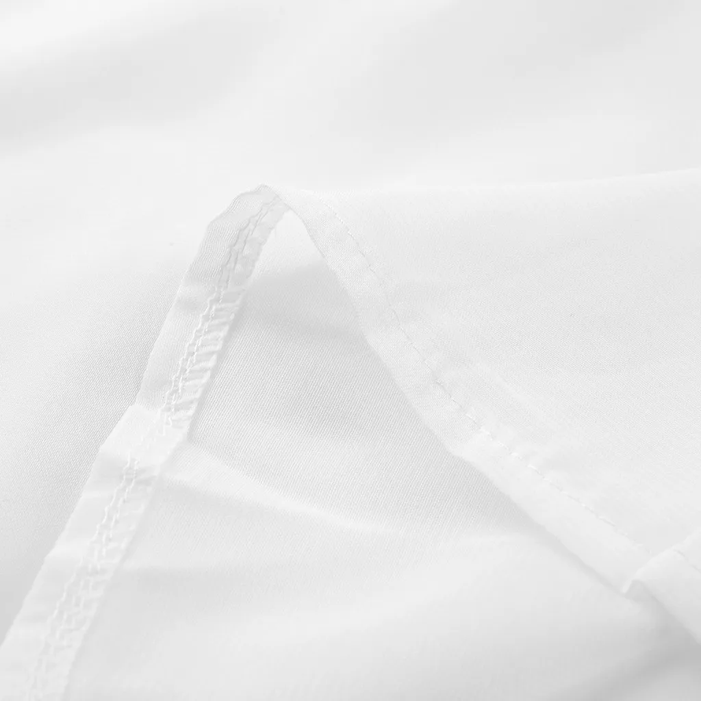 Женское пляжное платье с цветочным принтом Boho белое шифоновое без рукавов