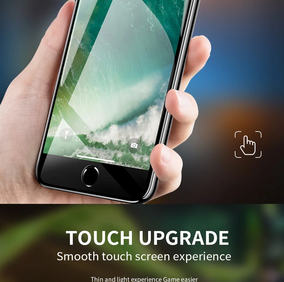 H& A полное покрытие 6D Edge закаленное стекло для iPhone X 7 8 6 6s Plus Защита экрана для iPhone 10 6 6s 7Plus защитная пленка