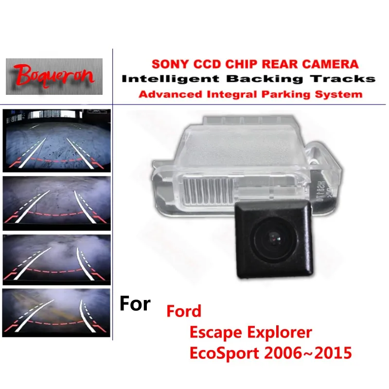 Камера заднего вида для Ford Escape Explorer EcoSport 2006 ~ 2015 CCD|rear view camera|rear camera viewrear parking |