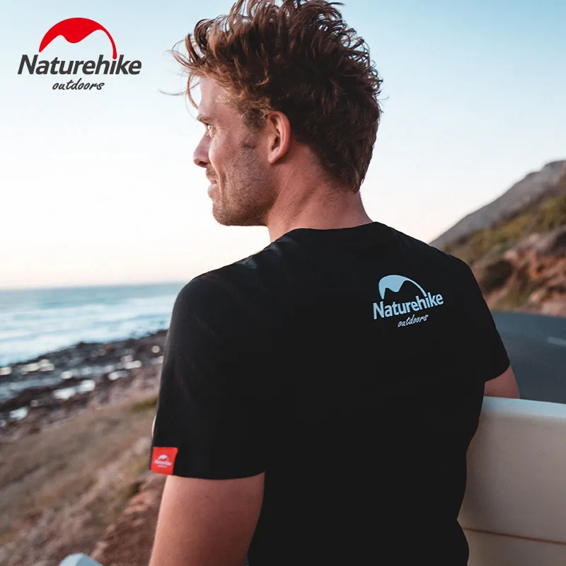 Спортивная футболка Naturehike дышащий эластичный Топ для прогулок бега скалолазания