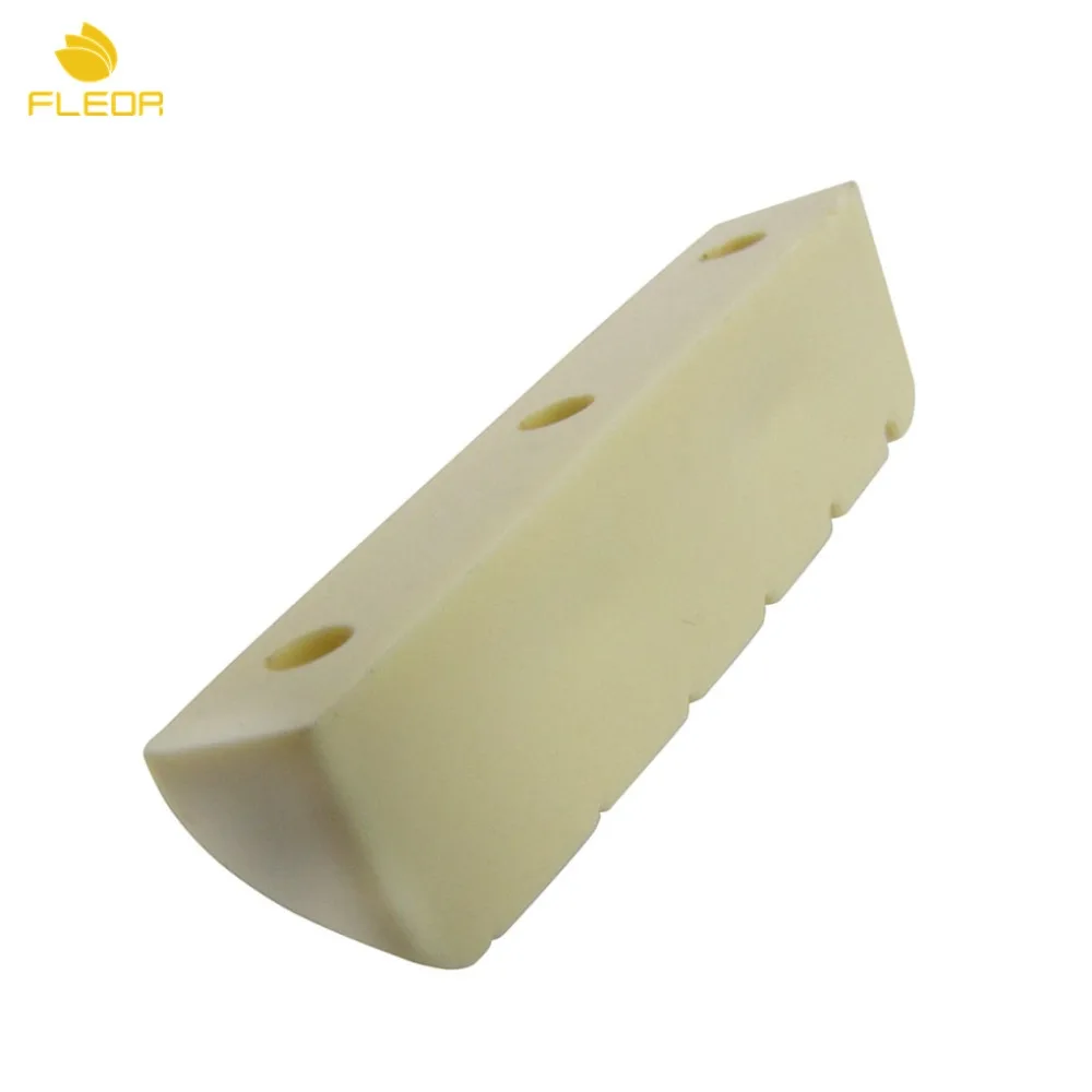 FLEOR 1 шт. пластиковая 6 струнная предварительно щелевая акустическая гайка для