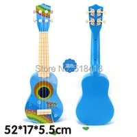 children 4 guitar string simulation toys baby early education practice musical instruments guitar not wooden toy can play 2021
