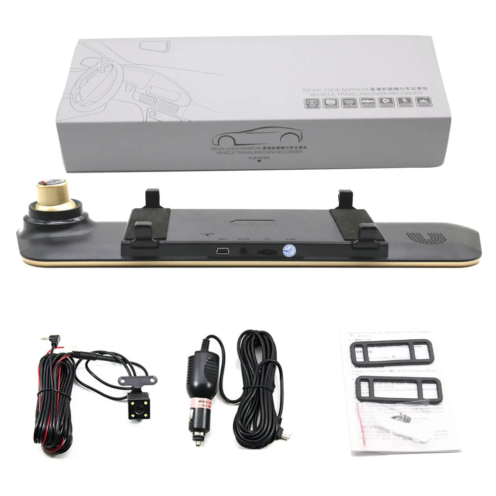 HGDO 4.3 ''FHD 1080P видеорегистраторы автомобильные регистратор car dvr с двойной