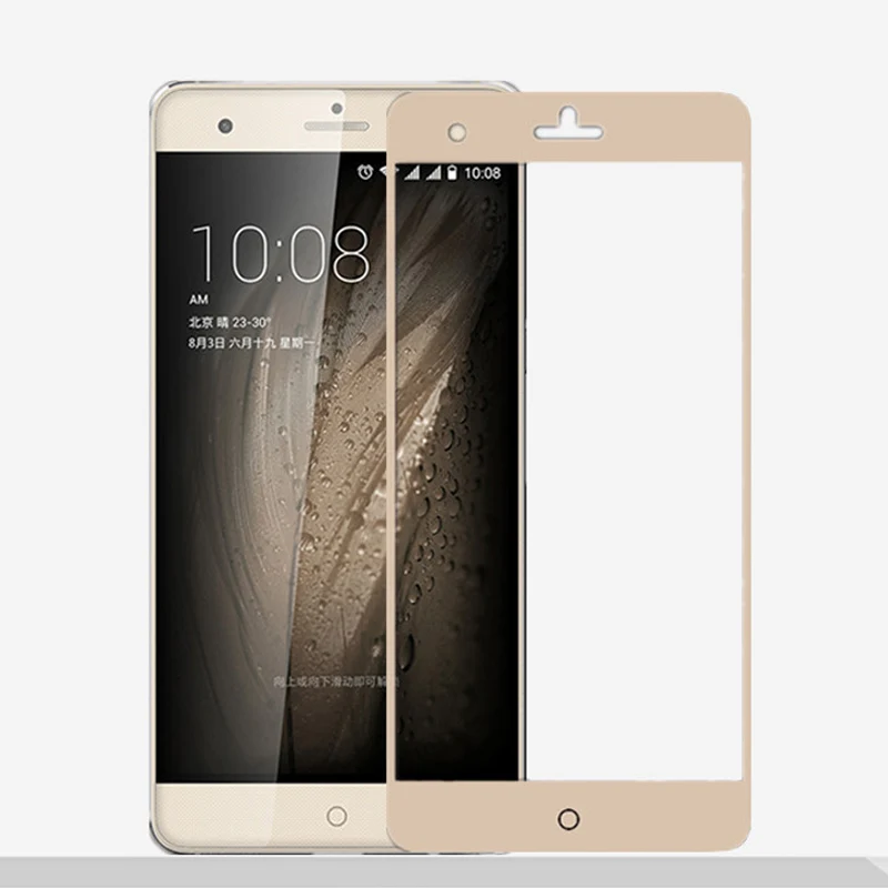 Для zte лезвие V7 Max Стекло закаленное Полное покрытие пленка для Максимальная