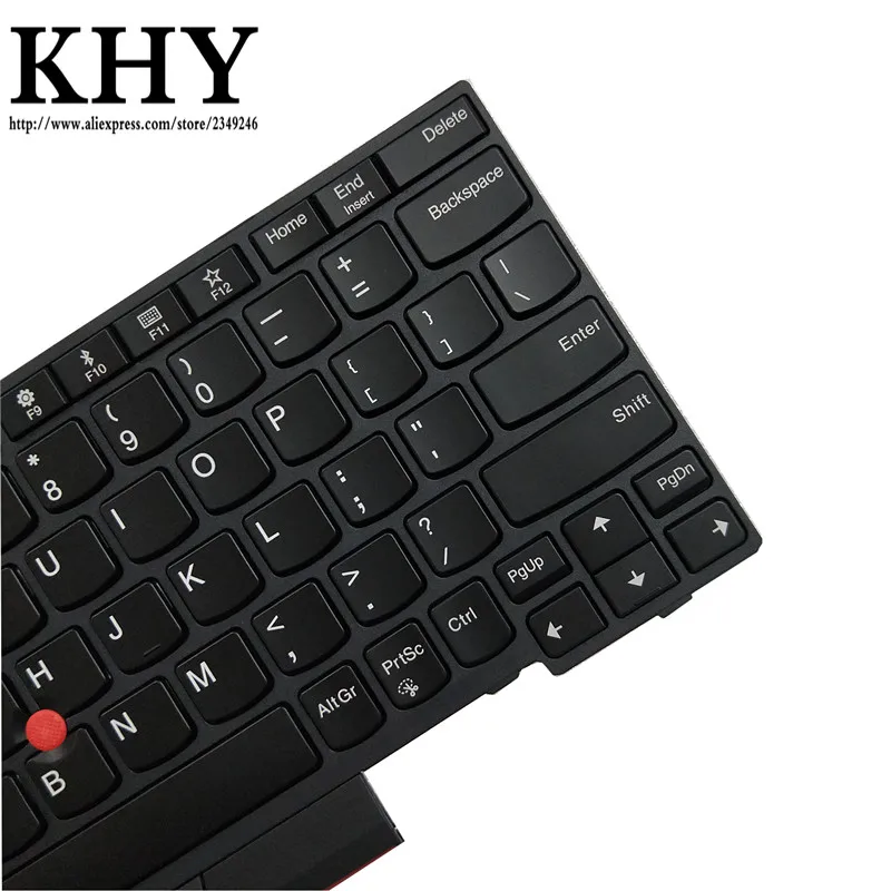 Оригинальная подсветка клавиатуры США для ThinkPad X280 A285 X390 X395 L13 Yoga S2 5th 01YP040 01YP120 01YP200 -