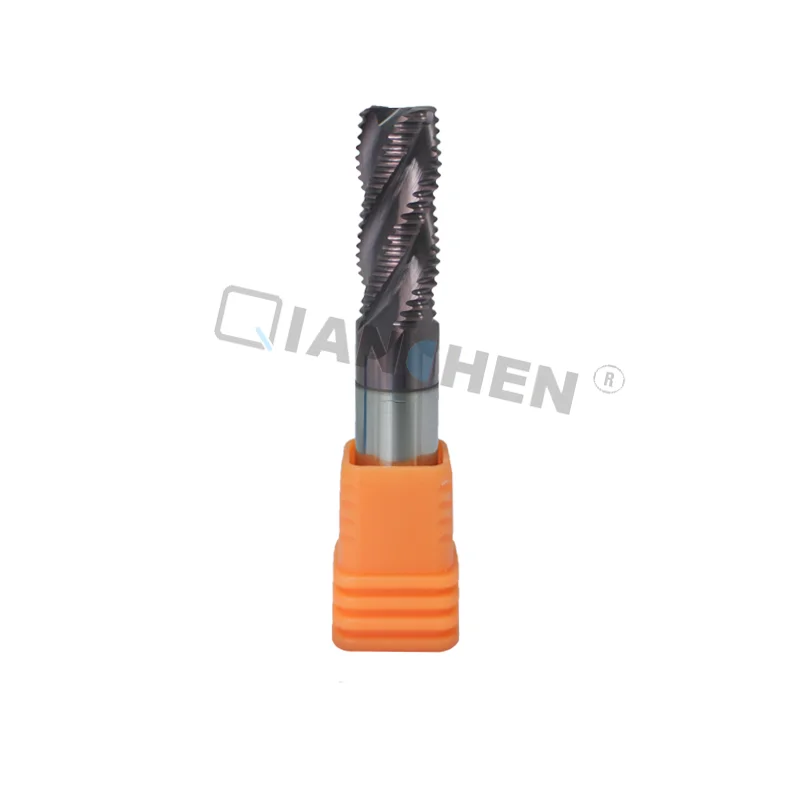 

HRC55 rough end flute 4milling cutter numerical control rough milling tool tool for hard alloy milling cutters,CNC Router Cutter