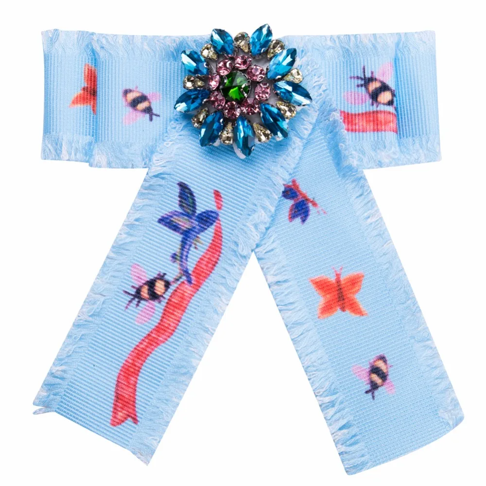 2017 новая популярная брошь в виде бабочки пчелы банта и галстук бабочка для