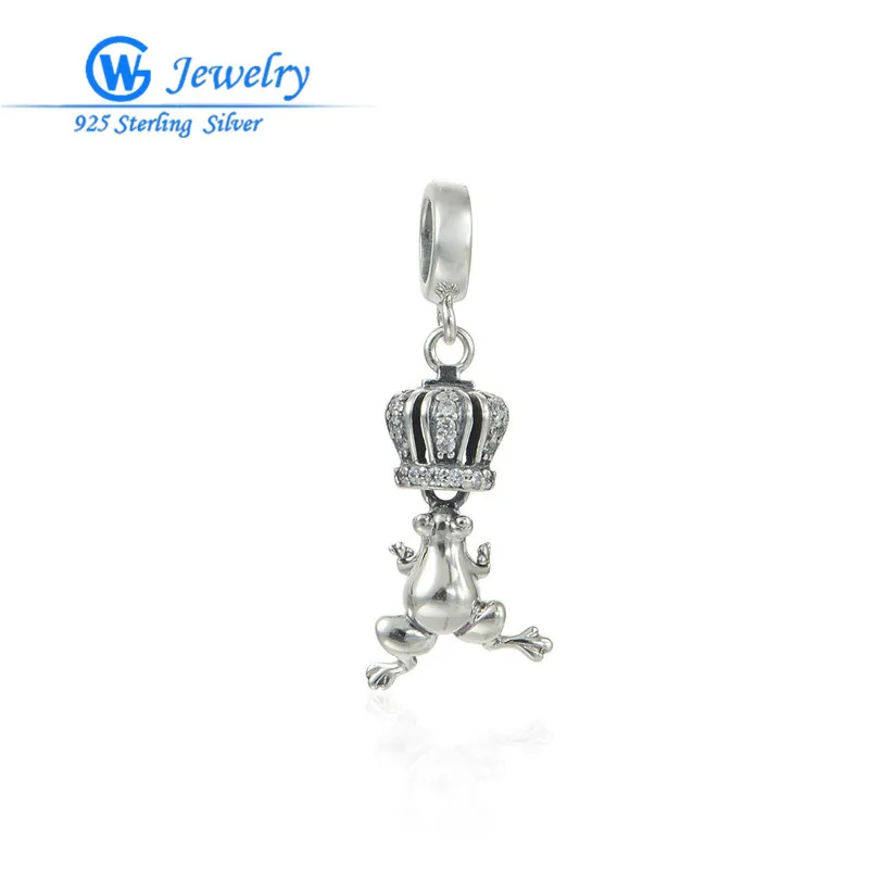 

Crown and Animal 925 Sterling Silver Jewelry Charm Women Famous Brand Jewelry Necklaces Jewelry