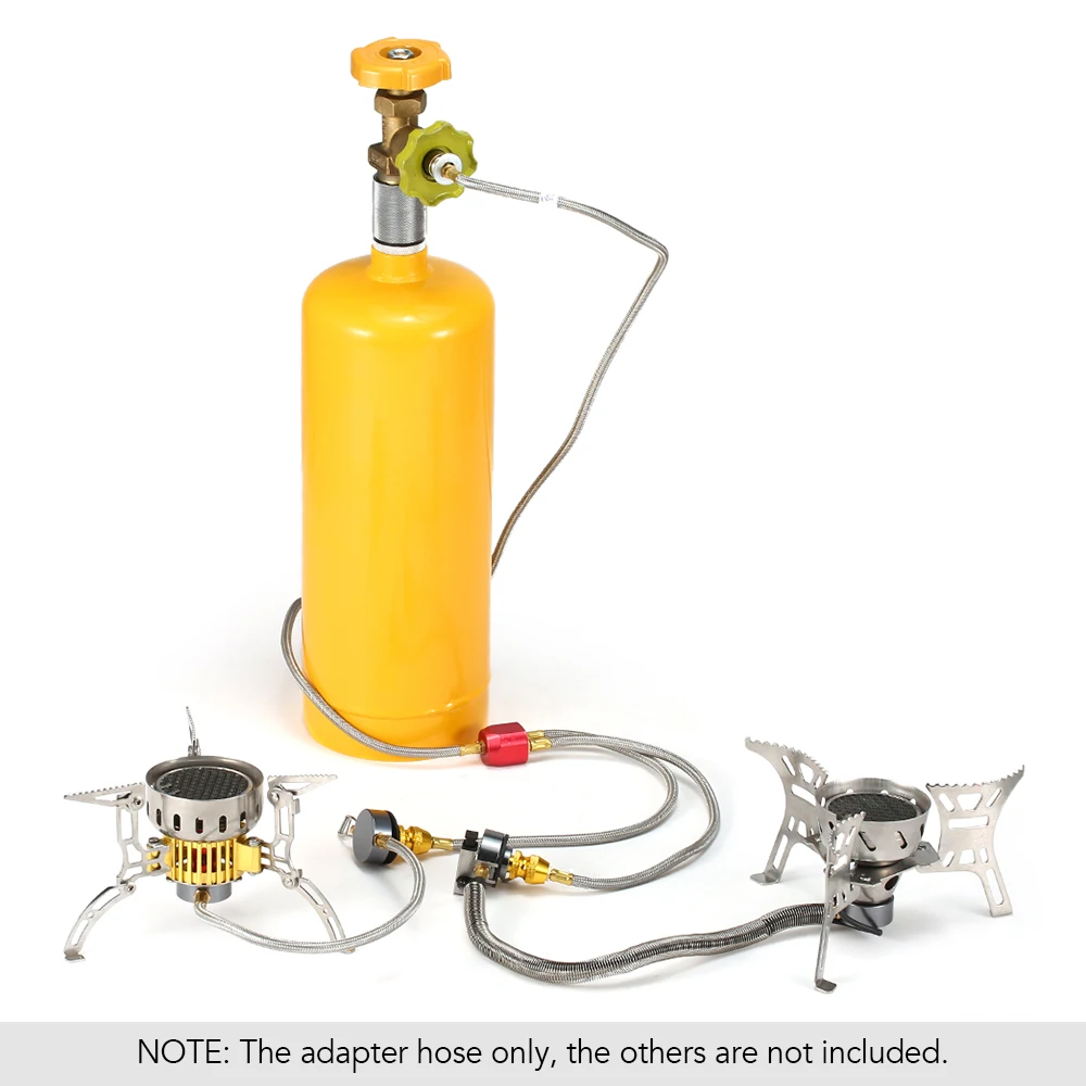 Адаптер газовой плиты шланг адаптер для горелки двойной печи переходник пропана