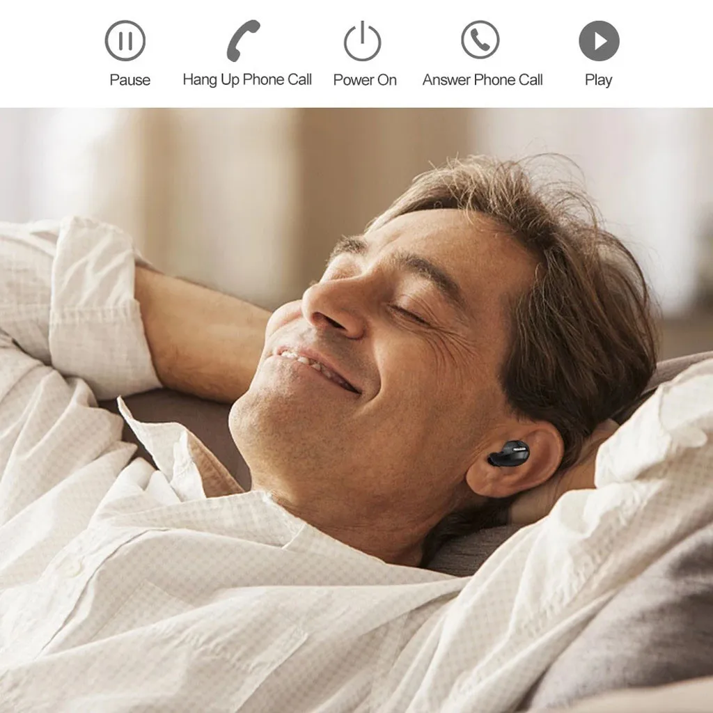 Мини невидимая bluetooth гарнитура зарядное устройство для мобильного телефона Bluetooth