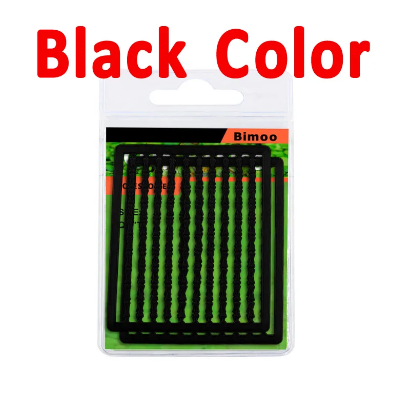 2pcs in a pack black Bimoo 2 шт. = 200 стопов полумягкая приманка для ловли карпа Boilie stops прозрачный черный, красный, коричневый, желтый цвет, аксессуары для волос - Цвет: 2pcs in a pack black