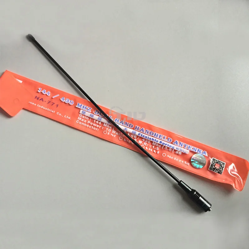 2 шт. Baofeng NA-771 антенна Dual Band иди и болтай Walkie Talkie антенна SMA-F VHF UHF 144-430 МГц для Baofeng UV-5R Baofeng UV-82 BF-888S