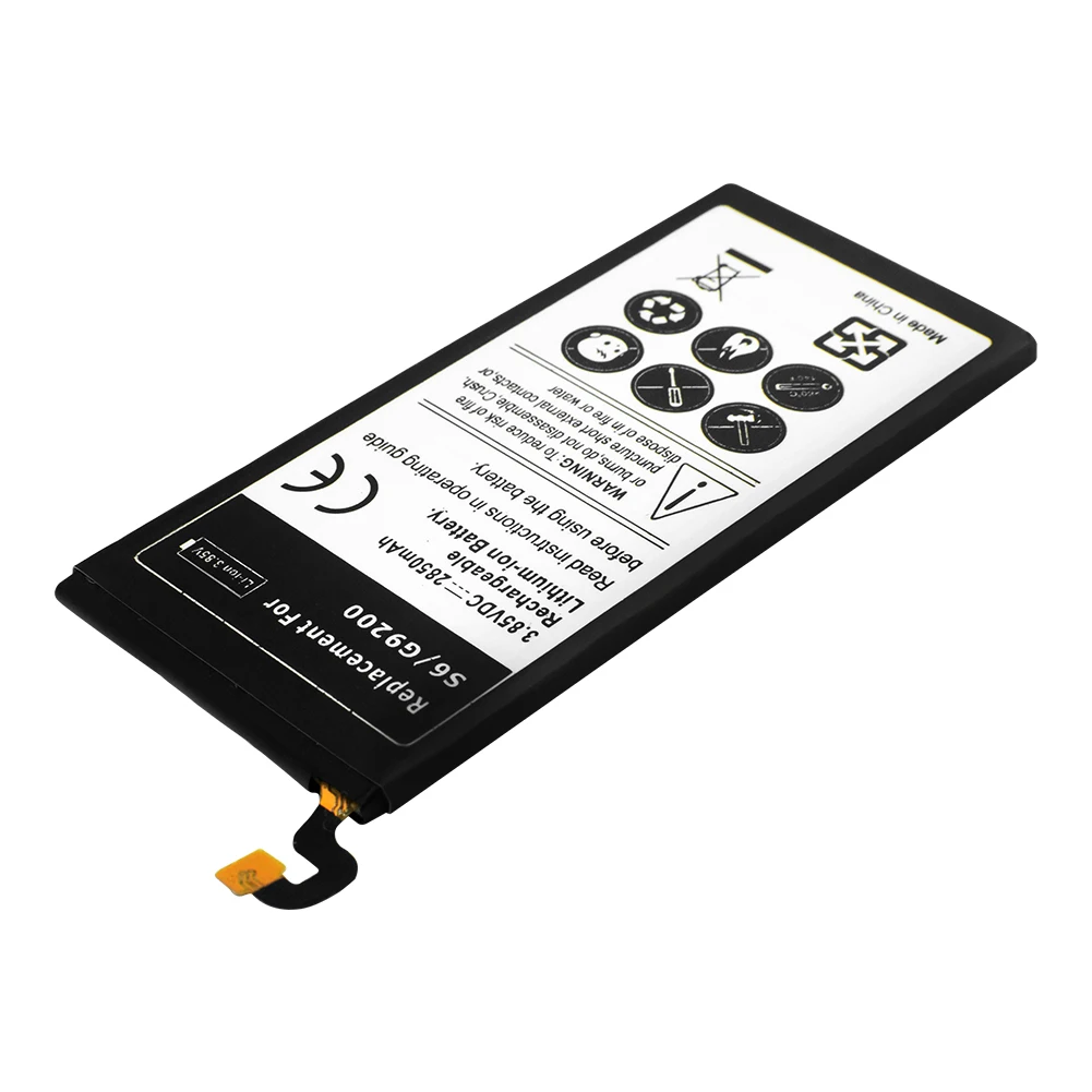 2850 мА/ч, новое слово samsung Galaxy S6 G920 G9200 G920f G920i G920A G920P G920V G920S G920T Ёмкость смартфон Батарея