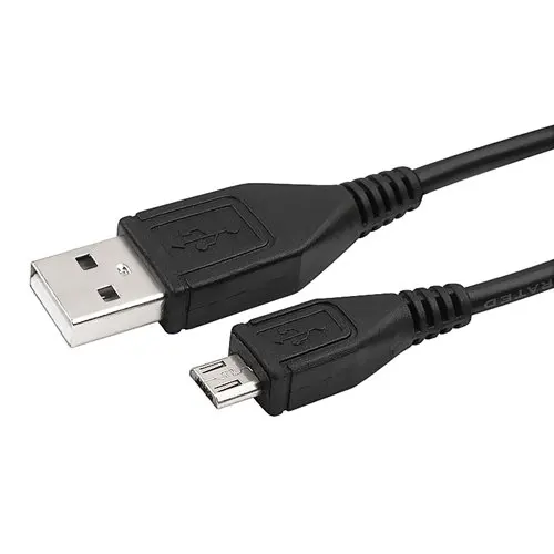 10 X Черный микро usb-кабель 2-в-1 для зарядки и синхронизации данных кабель совместим