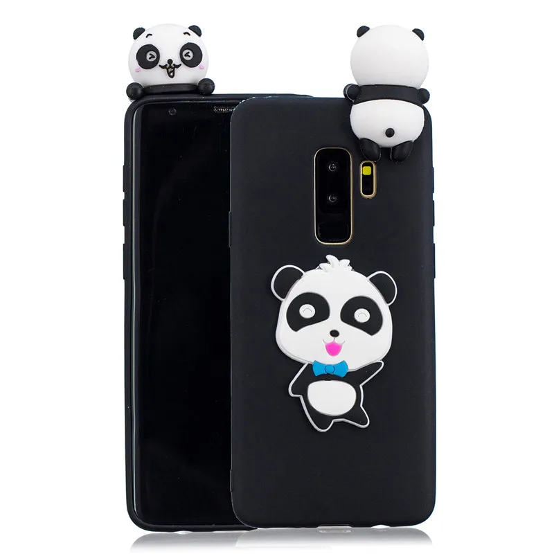 E Чехол для samsung Galaxy S9 чехол для samsung Galaxy S8 S9 Plus S10 Plus S7 Edge чехол Fundas 3D кукольные игрушки Мягкий силиконовый чехол s - Цвет: E