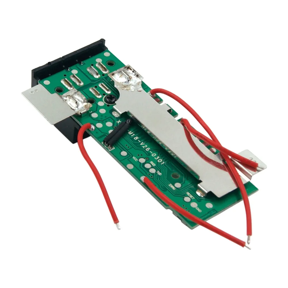 DIY 18V PCB Circuit Board with Power Tools Battery Case for Milwaukee M18 48-59-1850 Plastic Kit ONLY (No Cells Inside) |
