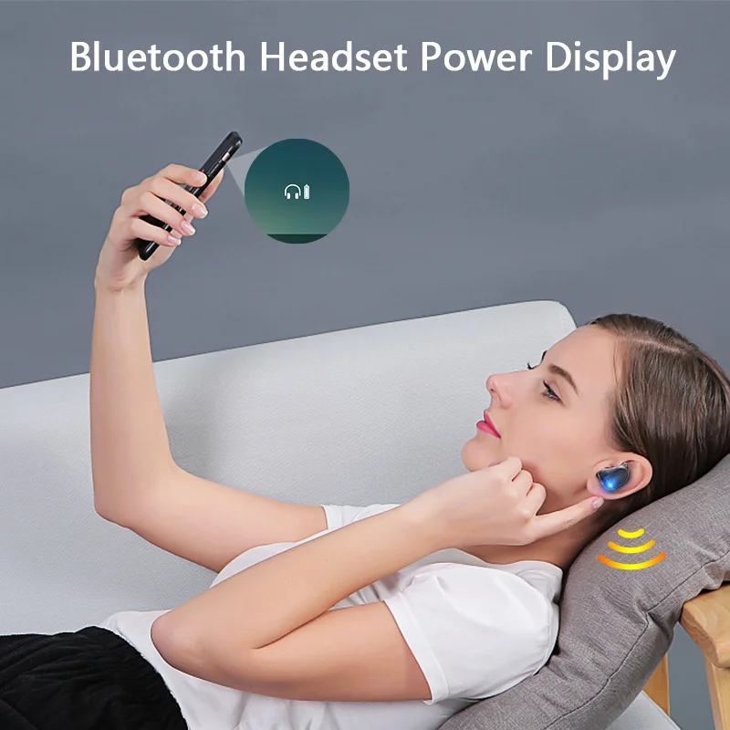 Bluetooth наушники TWS беспроводной 5 0 гарнитура спортивные игровая телефон для Xiaomi