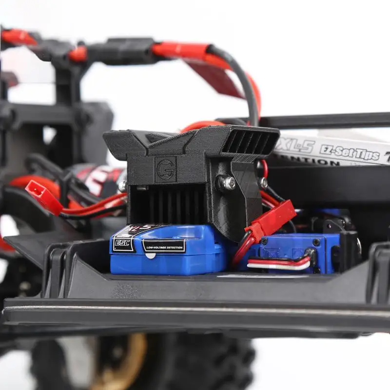 2019 Новый TRX4 ESC радиатор охлаждающий вентилятор для 1/10 RC Crawler TRAXXAS TRX 4 82056 4|Детали и