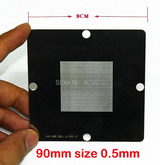 Бесплатная доставка синий комплект для реболлинга BGA 90*90 мм станция с ручным