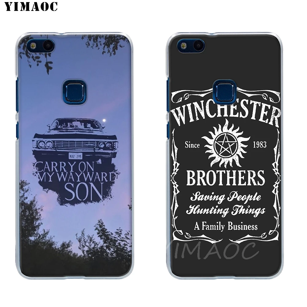 YIMAOC Supernatural SPN Soft Case for Huawei P 8 9 10 20 30 Lite Pro 2016 2017 smart 2019 TPU Cover |