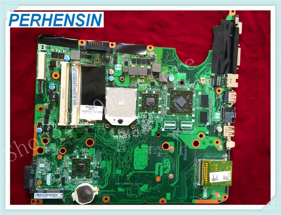 Материнская плата для ноутбука HP DV6 DV6Z серии 1000 1200 DAUT1AMB6D0 509451 001 100% отлично