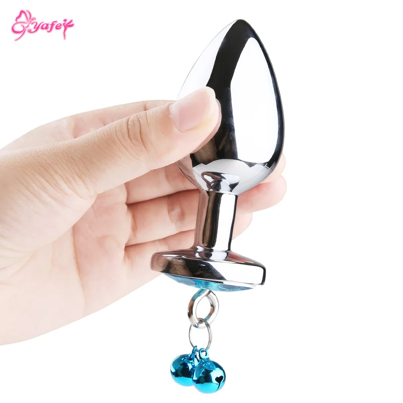 Anal Beads Crystal Jewelry Heart Butt Plug Stimulator Sex Toys Dildo Stainless Steel toys For Men Women Trainer |