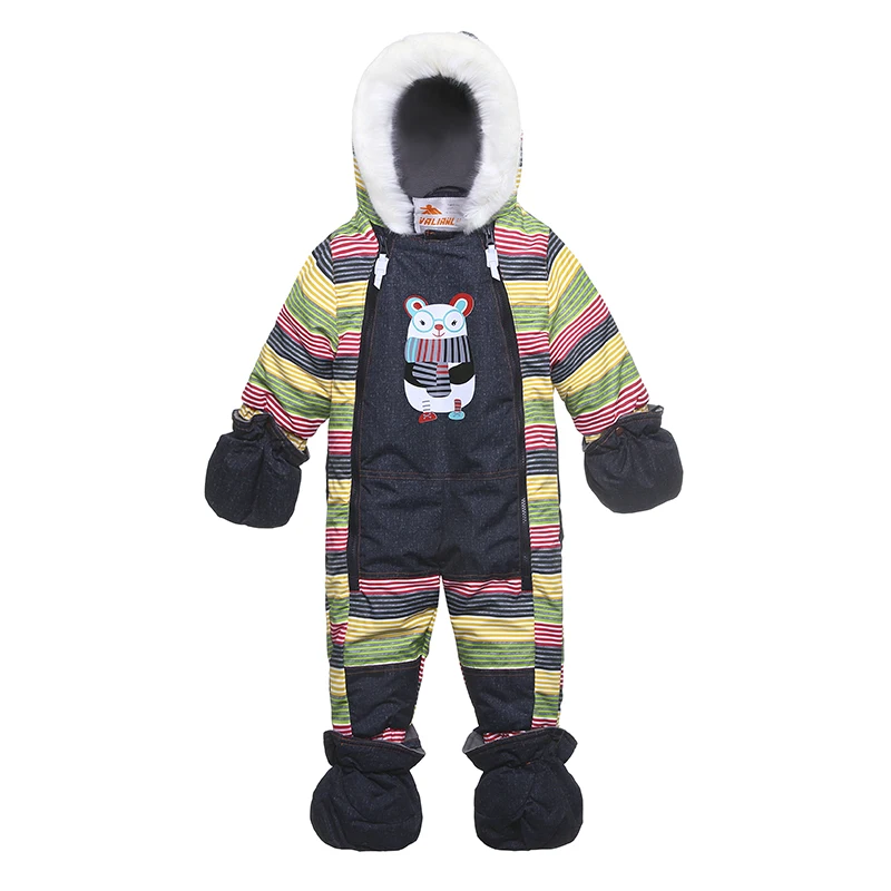2020 Новый стиль для новорожденных зимний комбинезон Зимние Детские Snowsuit с