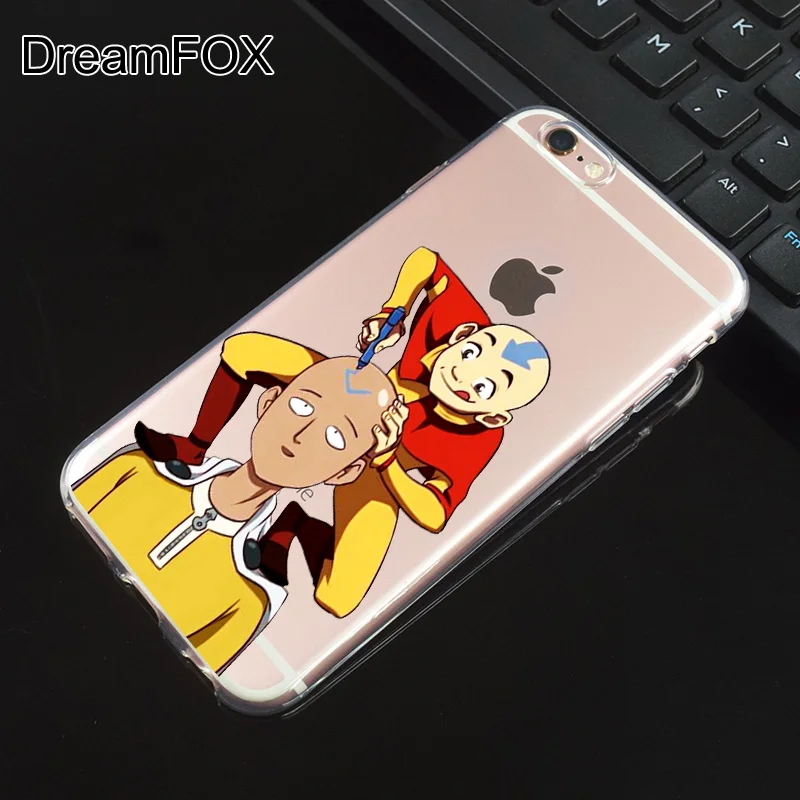 N256 Аватар Aang Мягкий ТПУ силиконовый чехол для Apple iPhone 11 Pro XR XS Max 8X7 6 6S Plus 5 5S SE 5C 4 4S |