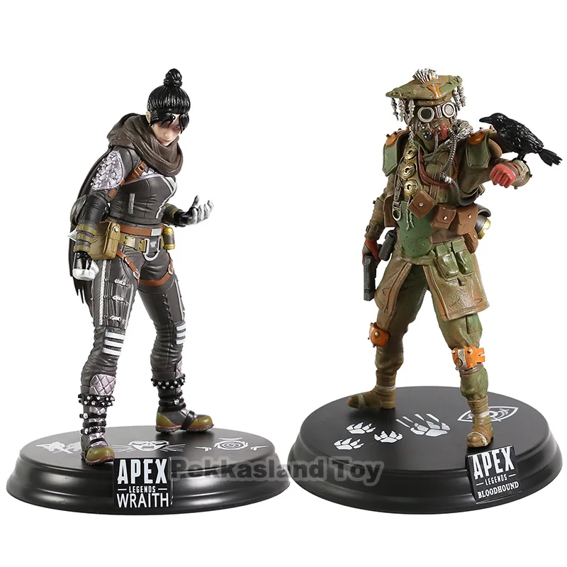 Популярная игра Apex legends Wraith/Bloody dhound ПВХ фигурка Коллекционная модель