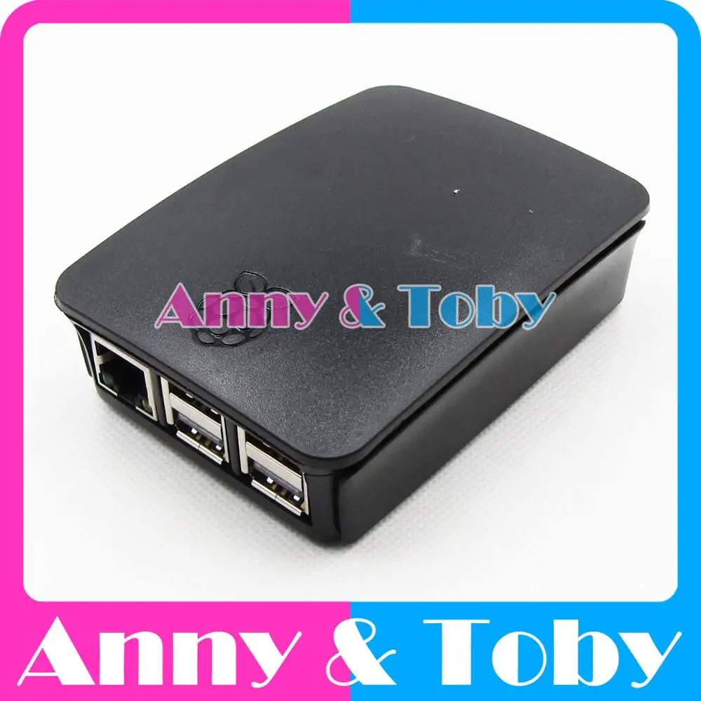 Модель B56: официальный оригинальный Raspberry PI 3B + чехол коробка черный пластиковый