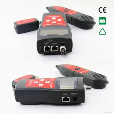 NOYAFA NF 300 RJ11 RJ45 BNC тестер сетевого кабеля LAN Кабельный проводной трекер длины