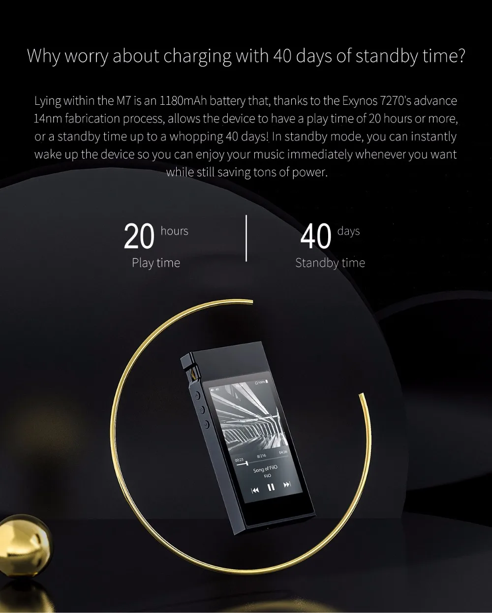 FiiO Bluetooth aptx-hd LDAC Hi-Res Android воспроизведение музыки M7 с fm-радио, FiiO MP3 lcd музыка fm-радио M7, FiiO hifi FM mp3 m7