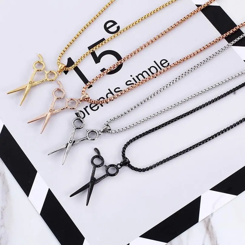 Мужские подвески в стиле хип хоп из нержавеющей стали|scissor pendant|jewelry necklace pendantsjewelry