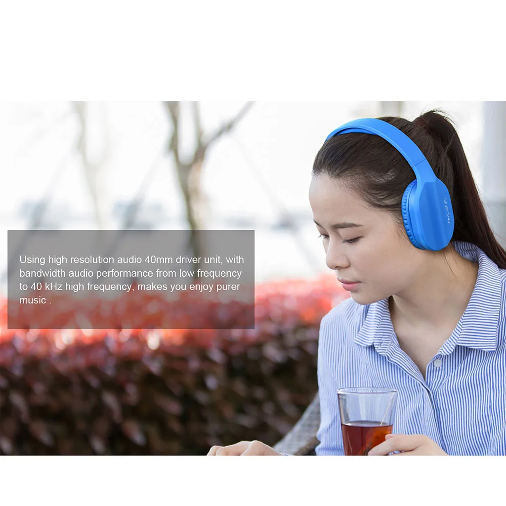 VOBERRY беспроводные наушники Bluetooth стерео Складная гарнитура аудио Mp3 регулируемые наушники с микрофоном для ПК ноутбука компьютера