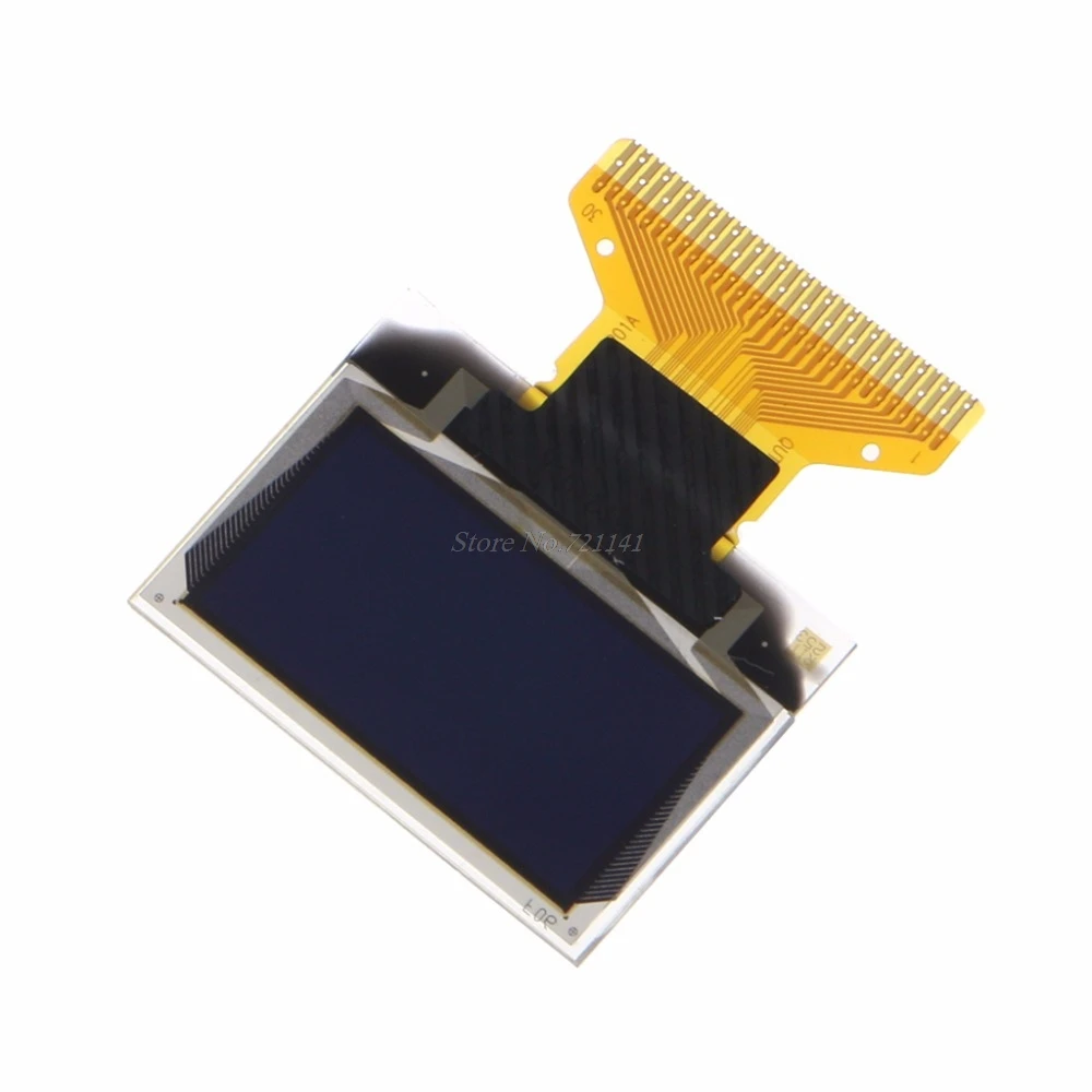 0 96 &quot30 Pin 128X64 OLED LCD белый дисплей модуль SPI серии SSD1306 Прямая поставка|Светодиодные