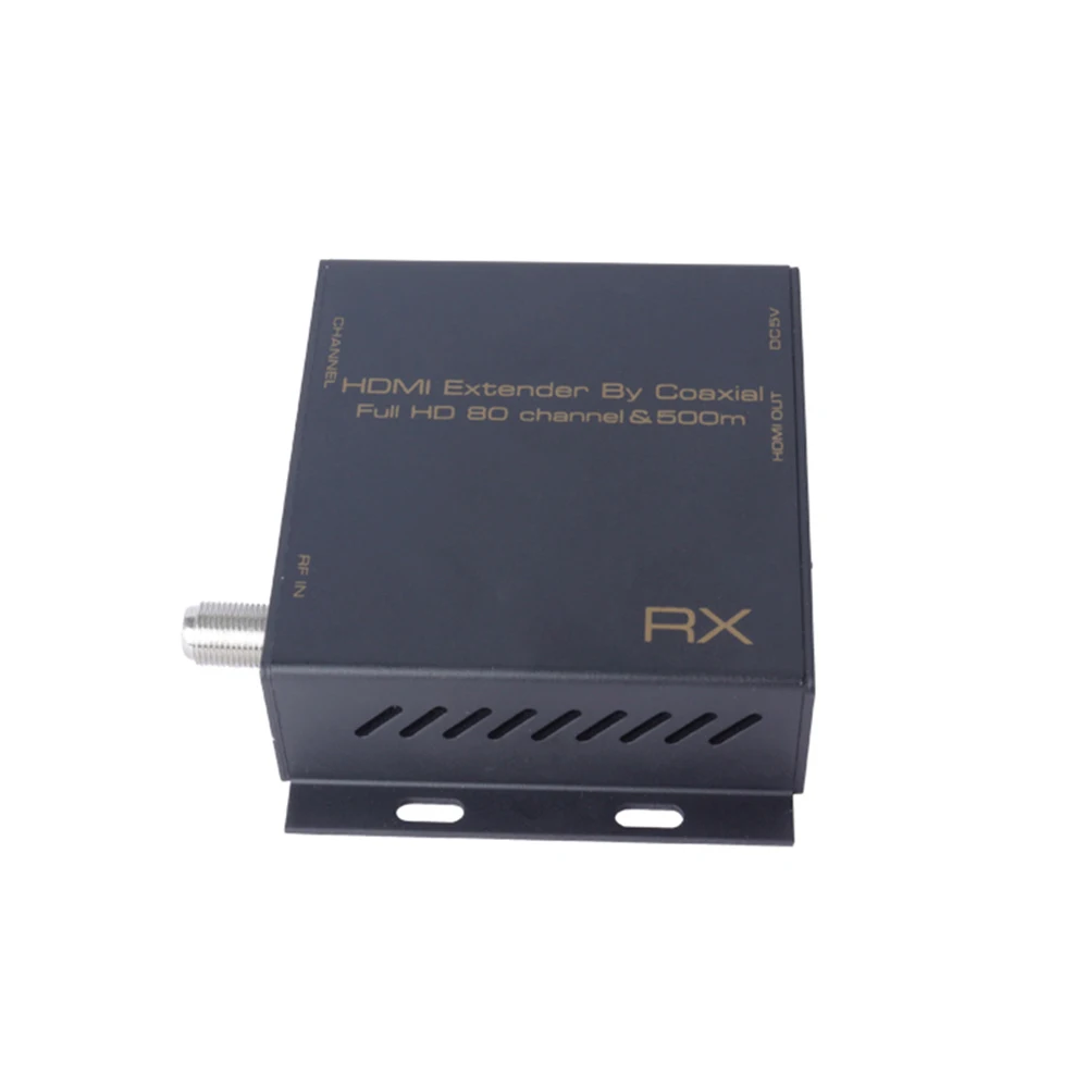 HDMI удлинитель по радиочастотный коаксиальный 500 M в РФ/COAX модулятор для DVB T