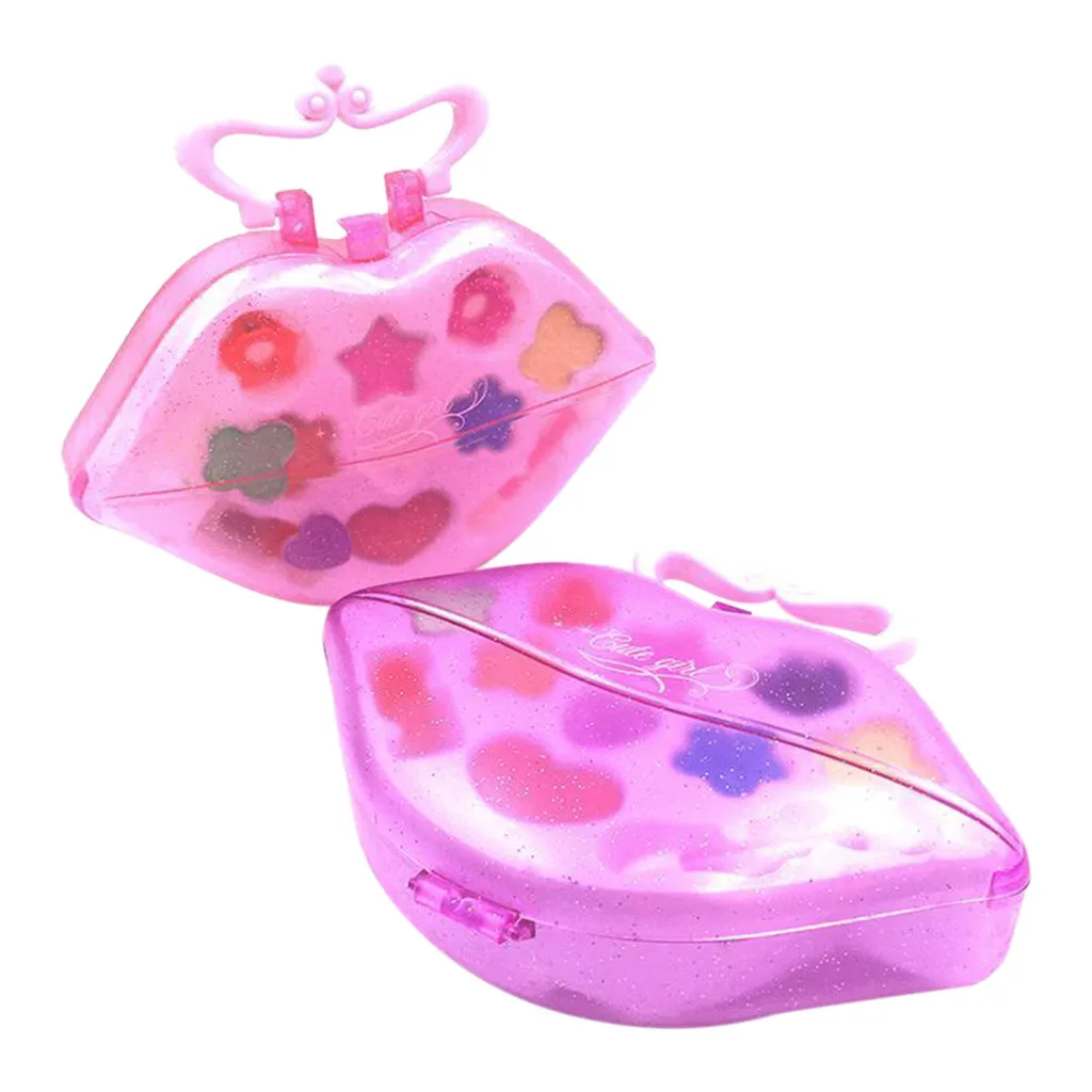 Портативный косметический комплект принцессы для девочек игрушки набор