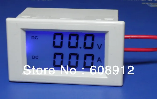 Цифровой вольтметр постоянного тока с ЖК дисплеем|voltage ampere|meter voltagedigital voltmeter |