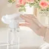2 шт. портативный пресс пустая бутылка для многоразового использования жидкий спирт насос УФ-гель для ногтей ацетоновый очиститель диспенсер для удаления воды 1N7